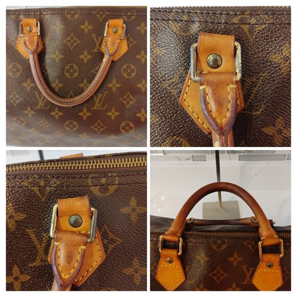 Louis Vuitton Speedy 35 Monogram - Authentic & Vintage - Picture 11 of 16